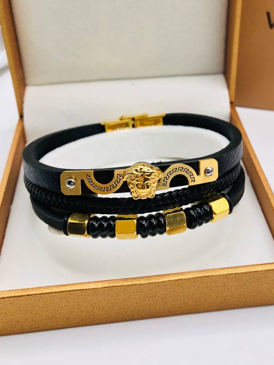 bracelet cuir de Luxe Pour Homme / H30084
