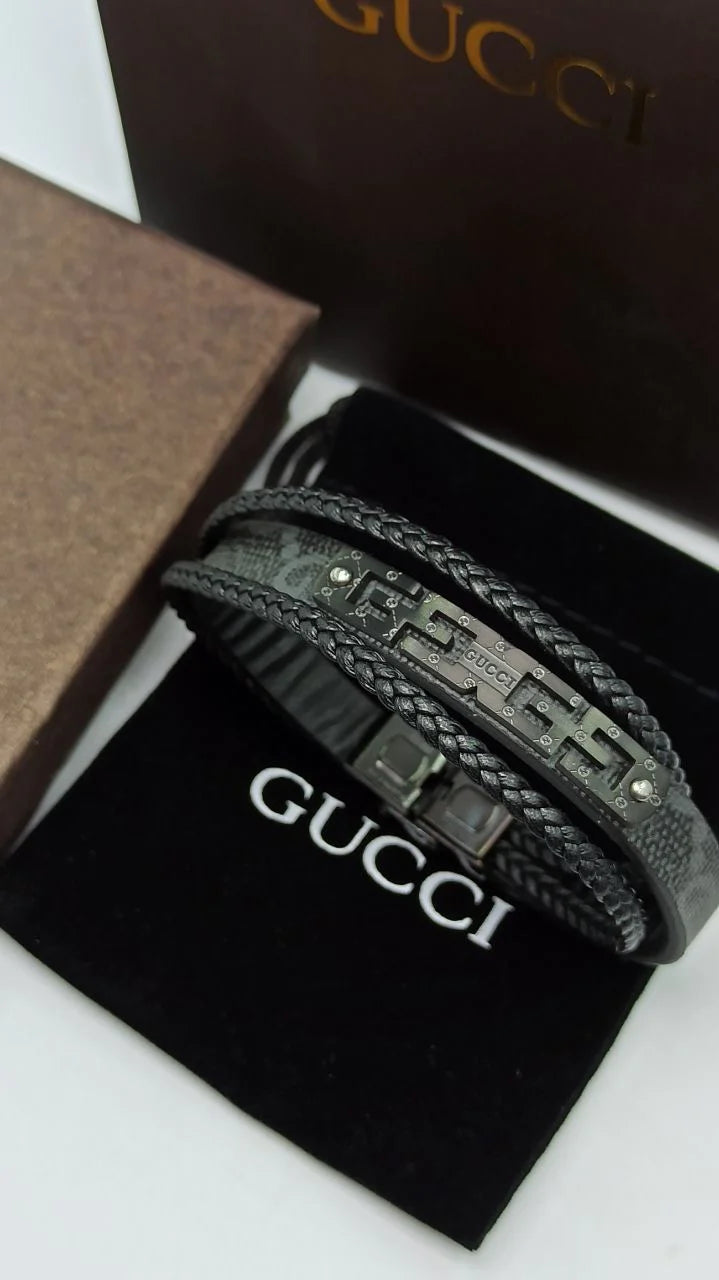 Bracelet de Luxe En Cuir Pour Homme / H30036